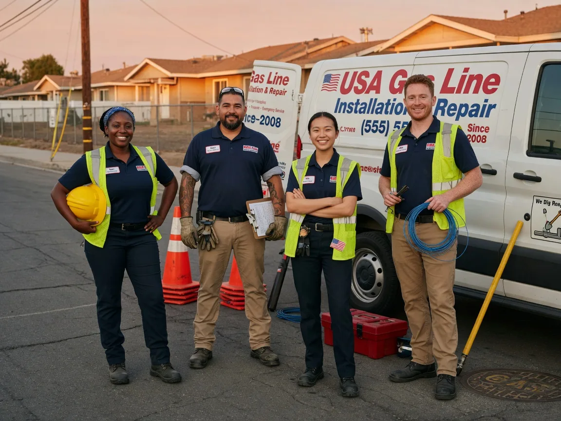 Gas Line Installation company in Lenexa, KS